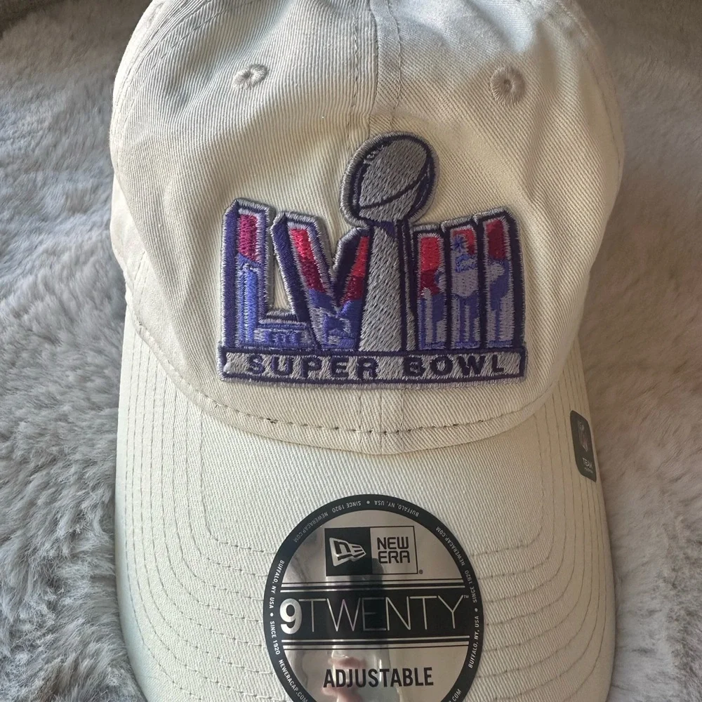 NFL Super Bowl LV Cream Adjustable Hat New Era brand